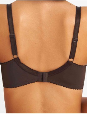 Бюстгальтер полумягкий Simona M 900 шоколад, Цвет: шоколад, Размеры: 75H, изображение 2