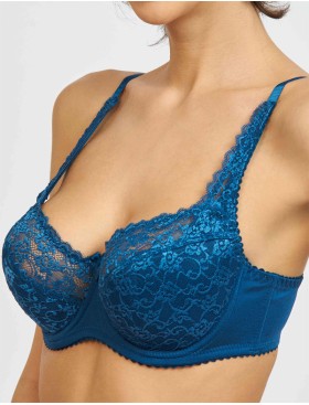 Бюстгальтер полумягкий Simona M 900 топаз, Цвет: топаз, Размеры: 75H, изображение 5