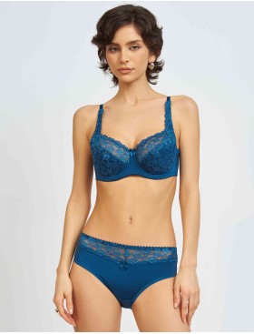 Бюстгальтер полумягкий Simona M 900 топаз, Цвет: топаз, Размеры: 75H, изображение 9