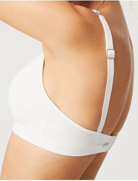 Бюстгальтер триангул без косточек Ysabel Mora 10033 ESSENTIALS белый, Цвет: белый, Размеры: M, изображение 2