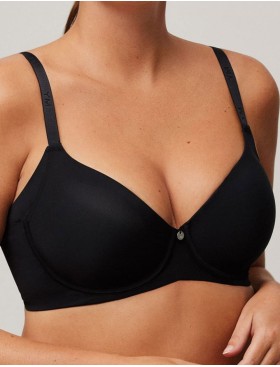 Бюстгальтер с гладкой чашкой Ysabel Mora 10038 ESSENTIALS черный, Цвет: черный, Размеры: 85C