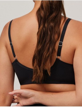 Бюстгальтер с гладкой чашкой Ysabel Mora 10038 ESSENTIALS черный, Цвет: черный, Размеры: 85C, изображение 3