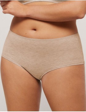 Высокие трусы слипы Ysabel Mora 10075 LAPURESA бежевый, Цвет: бежевый, Размеры: M