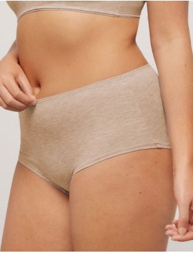 Высокие трусы слипы Ysabel Mora 10075 LAPURESA бежевый, Цвет: бежевый, Размеры: M, изображение 3