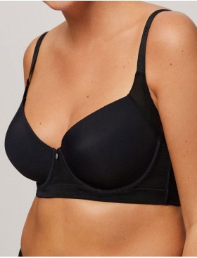 Бюстгальтер с гладкой чашкой Ysabel Mora 10091 ESSENTIALS черный, Цвет: черный, Размеры: 85C