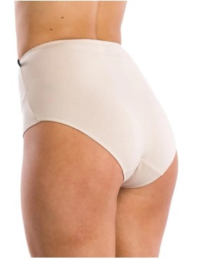 Комплект высоких трусов слипов Key LPF 001 (2 шт) бежевый, Цвет: бежевый, Размеры: 3XL, изображение 2