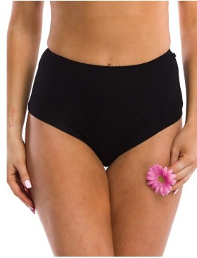 Комплект высоких трусов слипов Key LPF 001 (2 шт) черный, Цвет: черный, Размеры: XL