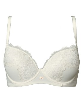 Бюстгальтер балконет Lormar SATEN PLUNGE panna, Цвет: panna (молочный), Размеры: 70B, изображение 5