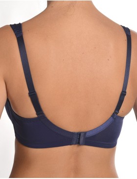 Бюстгальтер мягкий с подкроем Nikol Djumon 132 15B темно-синий, Цвет: темно-синий, Размеры: 75H, изображение 2