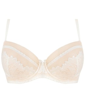 Бюстгальтер балконет съемный пуш-ап Nipplex ZARA P-UP экрю, Цвет: экрю, Размеры: 75D, изображение 5