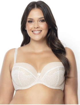 Бюстгальтер на тонком поролоне Nipplex ZARA U экрю, Цвет: экрю, Размеры: 75H, изображение 3