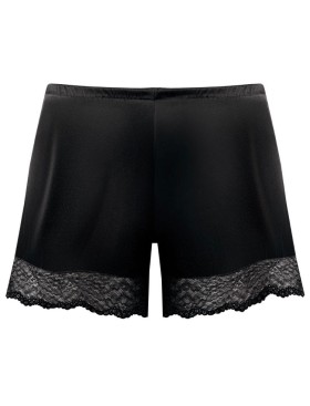 Атласная пижама топ и шорты Nipplex ZORA PAJAMAS черный, Цвет: черный, Размеры: XL, изображение 6