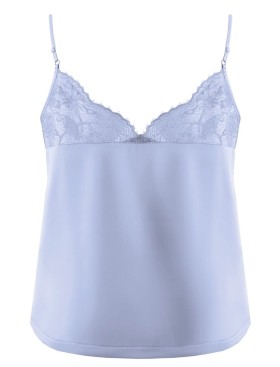 Атласная пижама топ и шорты Nipplex ZORA PAJAMAS голубой, Цвет: голубой, Размеры: L, изображение 4