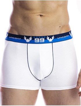 Комплект мужских боксеров UNICONF BB12 (3 шт), Цвет: белый/синий/красный, Размеры: M