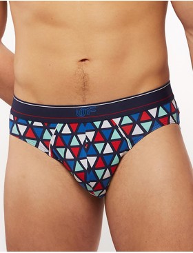 Мужские трусы слипы UNICONF PB61R, Цвет: темно-синий, Размеры: M