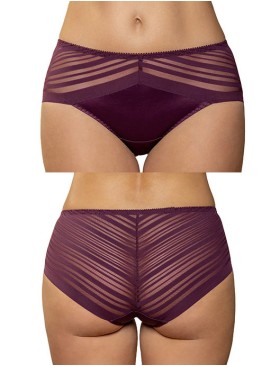 Трусы слипы миди Albina L SILUET 321 слива, Цвет: слива, Размеры: S