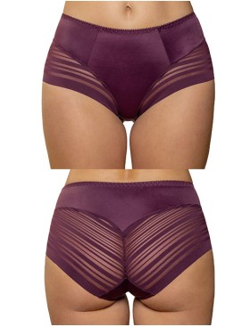 Трусы слипы высокие Albina L SILUET 480 слива, Цвет: слива, Размеры: M