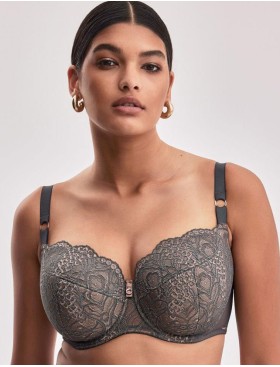 Бюстгальтер полупоролоновый Alles LUSSO PU зеленый, Цвет: зеленый, Размеры: 90H, изображение 3