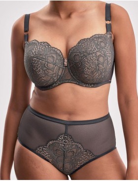 Бюстгальтер полупоролоновый Alles LUSSO PU зеленый, Цвет: зеленый, Размеры: 90H, изображение 2