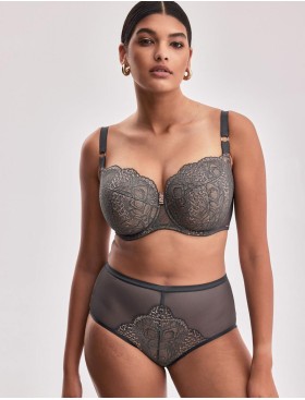 Высокие трусы слипы Alles LUSSO classic зеленый, Цвет: зеленый, Размеры: M, изображение 3