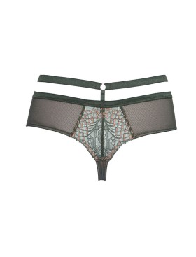 Трусы стринги Alles LUSSO stringi зеленый, Цвет: зеленый, Размеры: S, изображение 7