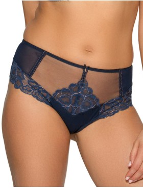 Трусы бразилиана Ava CASABELLA 1990 braz темно-синий, Цвет: темно-синий, Размеры: S