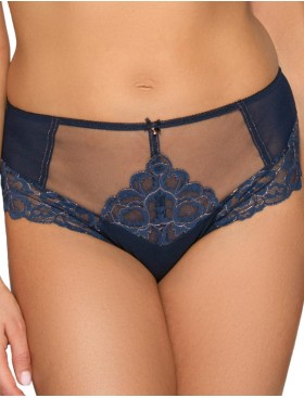 Трусы бразилиана Ava CASABELLA 1992 braz темно-синий, Цвет: темно-синий, Размеры: S