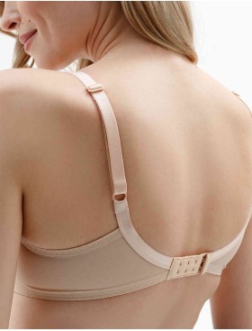 Бюстгальтер с формованной чашкой Milavitsa 127650 нюд, Цвет: нюд, Размеры: 85F, изображение 2