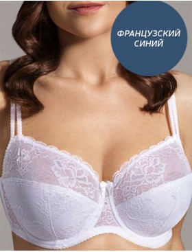 Классический бюстгальтер полупоролон Misstyle 2521 французский синий, Цвет: французский синий, Размеры: 90B