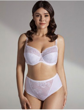 Классический бюстгальтер полупоролон Misstyle 2521 белый, Цвет: белый, Размеры: 90B, изображение 2