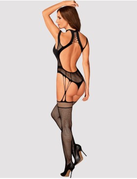 Боди-комбинезон Obsessive G 327, Цвет: черный, Размеры: S/M/L, изображение 4