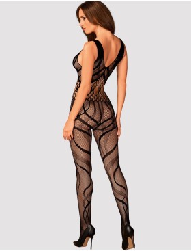 Боди-комбинезон Obsessive G 328, Цвет: черный, Размеры: S/M/L, изображение 4