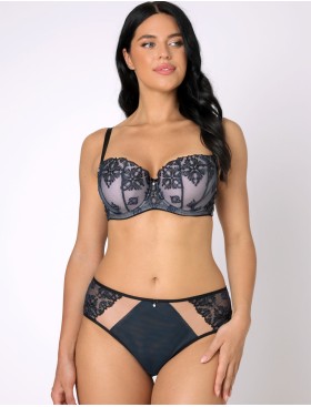 Трусы бразилиана Subtille KASSIOPEA BLUE braz, Цвет: темно-синий, Размеры: S, изображение 3