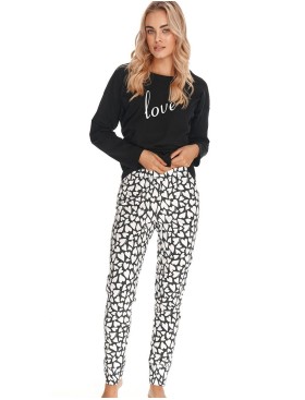 Пижама из хлопка Taro 2572-01 NICOLE черный, Цвет: черный, Размеры: S, изображение 2