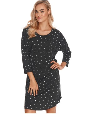 Хлопковая сорочка Taro 2778 RAISA черный, Цвет: черный, Размеры: M