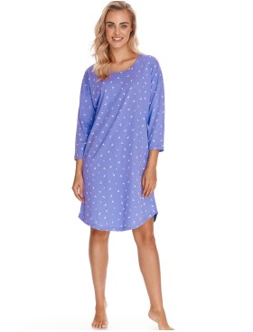 Хлопковая сорочка Taro 2778 RAISA васильковый, Цвет: васильковый, Размеры: S, изображение 2