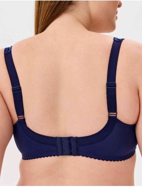Бюстгальтер мягкий с подкроем Elli 1012 темно-синий, Цвет: темно-синий, Размеры: 75H, изображение 2