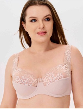 Бюстгальтер мягкий с подкроем Elli 1012 серебристый пион, Цвет: серебристый пион, Размеры: 75H, изображение 3