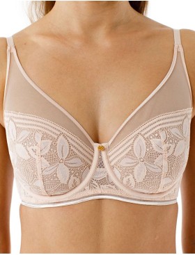 Мягкий кружевной бюстгальтер Coquette Revue IMPRESSIVE 81109-11, Цвет: кремовый, Размеры: 70D