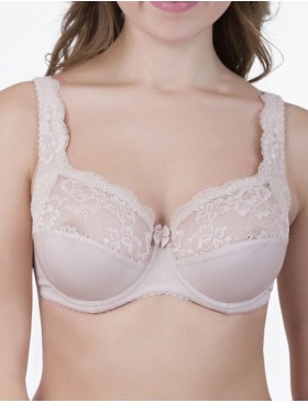 Бюстгальтер мягкий с подкроем Elli 1010 серебристый пион, Цвет: серебристый пион, Размеры: 90I