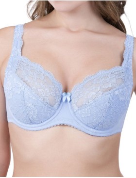 Бюстгальтер полумягкий Elli 9000 голубой, Цвет: голубой, Размеры: 75H