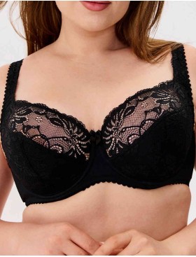 Бюстгальтер полумягкий Elli 9000 черный, Цвет: черный, Размеры: 75H