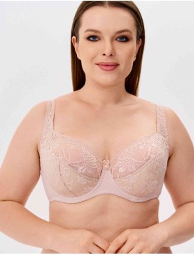 Бюстгальтер полумягкий Elli 9000 серебристый пион, Цвет: серебристый пион, Размеры: 75H, изображение 5