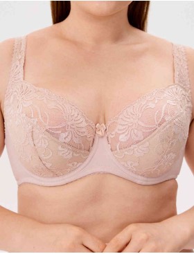 Бюстгальтер полумягкий Elli 9000 серебристый пион, Цвет: серебристый пион, Размеры: 75H