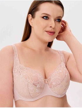 Бюстгальтер полумягкий Elli 9000 серебристый пион, Цвет: серебристый пион, Размеры: 75H, изображение 3