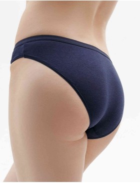 Трусы женские хлопок Milavitsa 265430 джинс, Цвет: джинс, Размеры: M, изображение 2