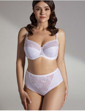 Трусы слипы миди Misstyle 5003 белый, Цвет: белый, Размеры: XL, изображение 4