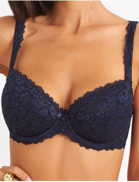 Бюстгальтер балконет пуш-ап Simona M 870 кварц, Цвет: кварц, Размеры: 90D