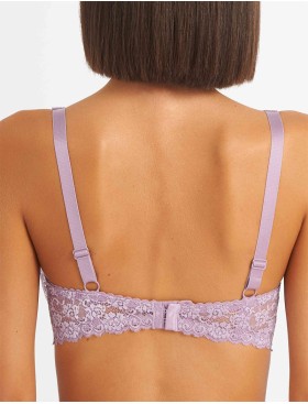 Бюстгальтер балконет пуш-ап Simona M 870 туман, Цвет: туман, Размеры: 90D, изображение 2