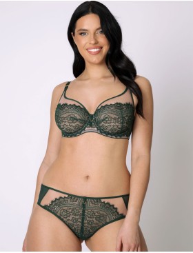 Трусы бразилиана Subtille GRACE braz, Цвет: изумруд, Размеры: M, изображение 2